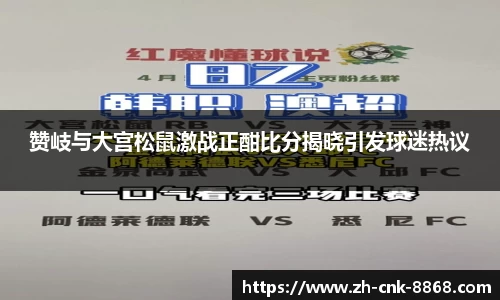 赞岐与大宫松鼠激战正酣比分揭晓引发球迷热议