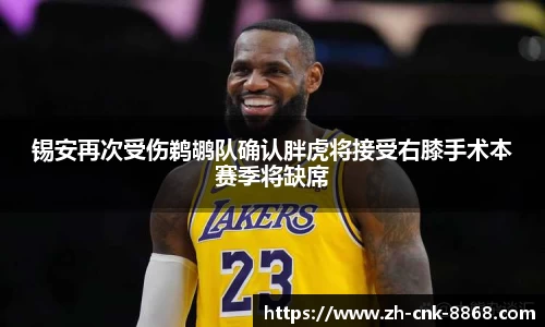 锡安再次受伤鹈鹕队确认胖虎将接受右膝手术本赛季将缺席