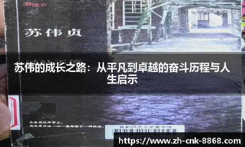 苏伟的成长之路：从平凡到卓越的奋斗历程与人生启示
