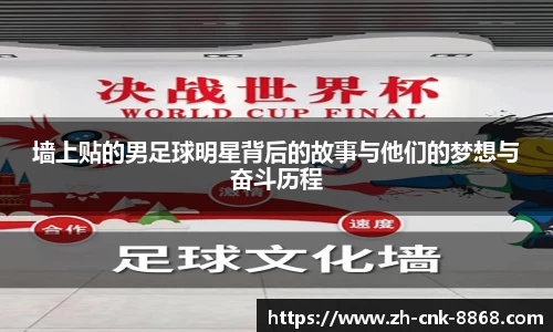 墙上贴的男足球明星背后的故事与他们的梦想与奋斗历程